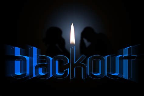 Download Blackout Power Failure Energy Royalty Free Stock