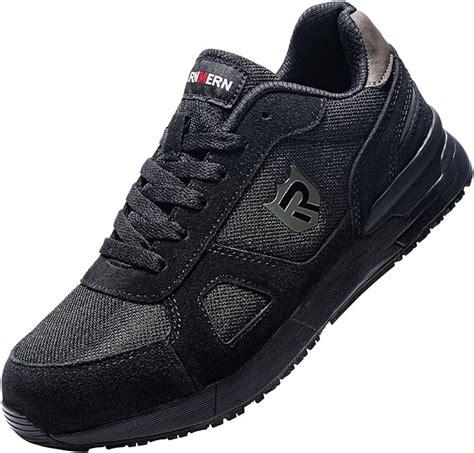 Larnmern Pro Safety Shoes For Men Women Steel Toe Cap Trainer