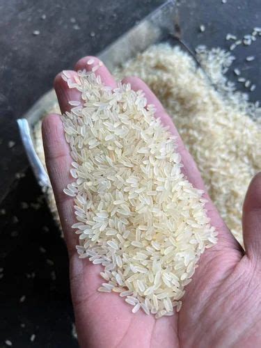 White Indian Long Grain Parboiled Rice Packaging Size 25 50kg