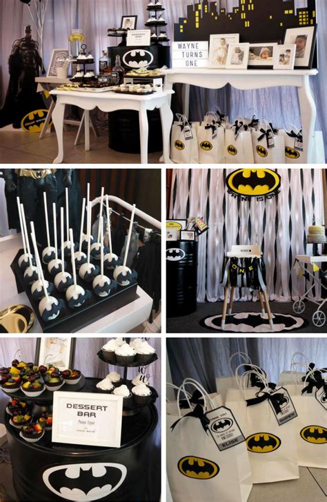 Batman Party Inspirations Birthday Party Ideas For Kids