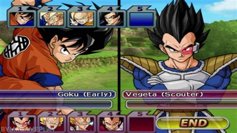 Dragon Ball Z Budokai Tenkaichi 3 All Goku Vs All Vegeta CPU VS CPU