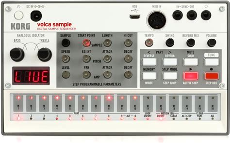 Korg Volca Sample 2 Digital Sample Sequencer Sweetwater