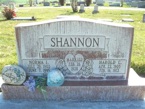 Harold Carlton Shannon Find A Grave Memorial