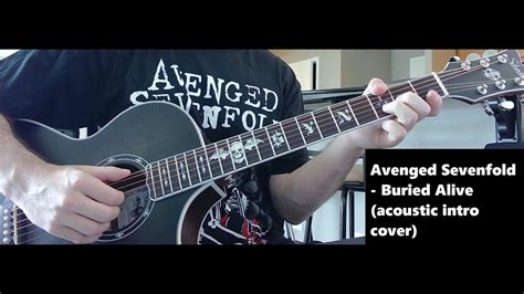 Avenged Sevenfold Buried Alive Acoustic Intro Cover Youtube