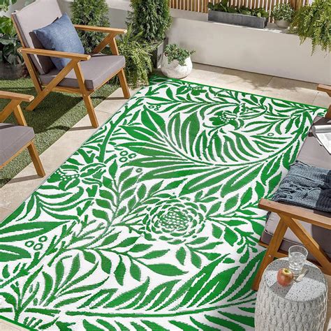 Hugear X Outdoor Rugs Clearance Plastic Straw Waterproof Rugs For