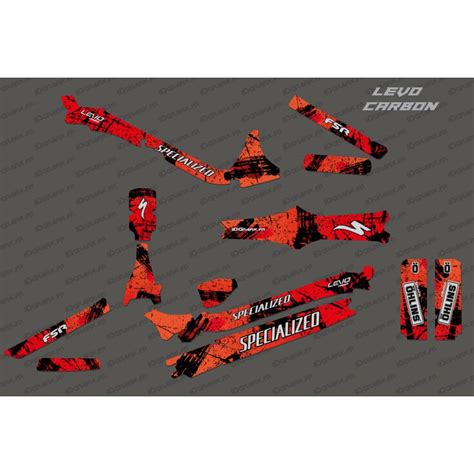 Kit D Co Brush Edition Full Rouge Specialized Levo Carbon Id