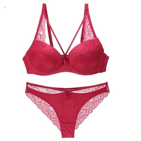 Women S Sexy Underwear Set Lace Lingerie Set Push Up Plus Size Bra Set Np Sanbro