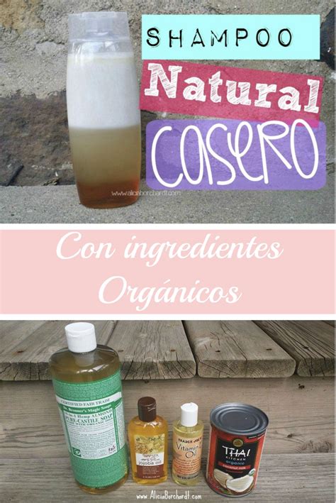 Prepara en casa tu shampoo con ingredientes orgánicos ideal para la