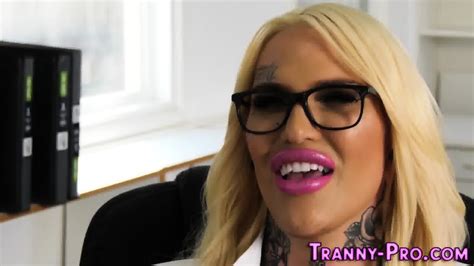 Tattooed Trans Babe Rides