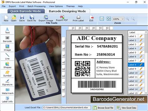 Download free Barcode Generator Software by Barcode Generator v.7.3.0.1 ...