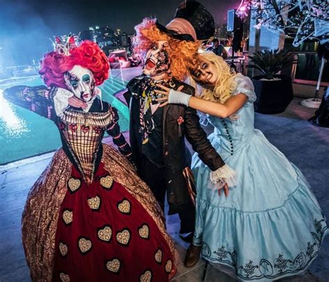 Halloween Alice In Wonderland Characters For Event Hire