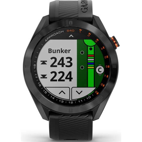 Garmin Garmin Approach S40 GPS Golf Smartwatch in Black - Walmart.com ...