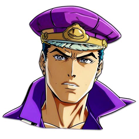 Download Jotaro Jojos Bizarre Adventure Png Sqg16