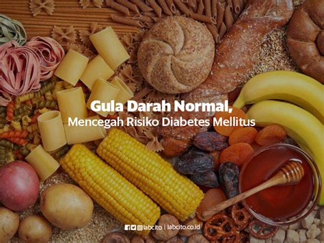 Kadar Gula Darah Normal Kunci Mencegah Diabetes Mellitus