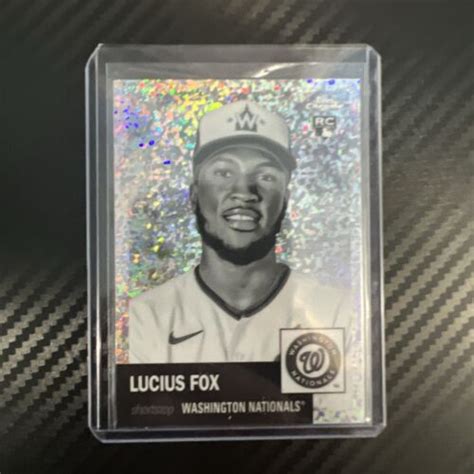 2022 Topps Chrome Platinum Anniversary Black White Mini Diamond