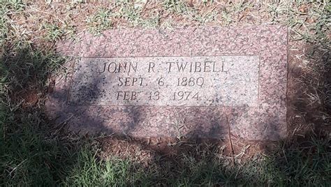 John Roland Twibell 1880 1974 Homenaje De Find A Grave