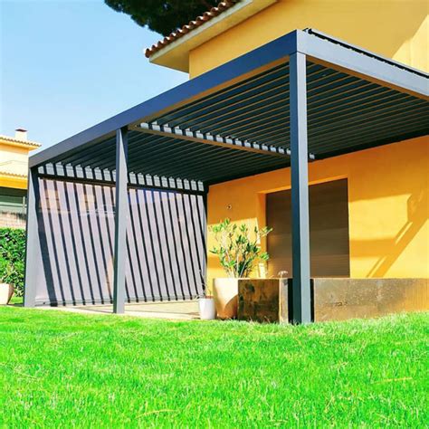 Pergola Bioclimatique H2 Lames ajustables pour confort extérieur