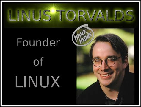 The Founder Of Linux OS Is Linus Torvalds True Geek