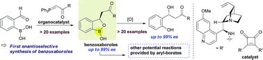 Organocatalytic Enantioselective Synthesis Of Benzoxaboroles Via