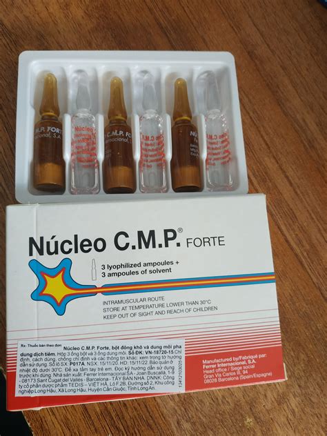 Nucleo CMP Forte 10mg có tác dụng như thế nào Giá bao nhiêu