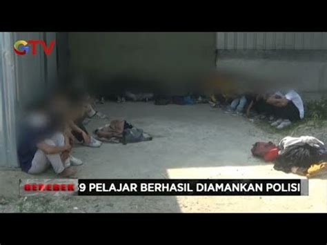 Polisi Ringkus Pelajar Yang Hendak Ikut Demo Tolak UU Cipta Kerja Di