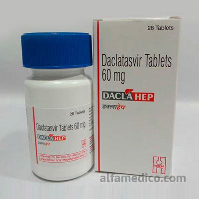 Daclahep DACLATASVIR Даклатасвир 60 мг от хронического гепатита C