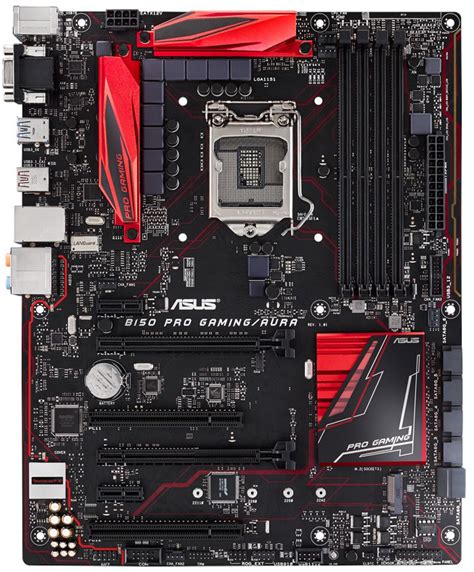 Asus B150 Pro Gamingaura Motherboard Specifications On Motherboarddb