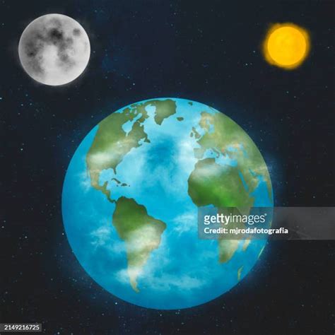 37 Earth Moon Sun Scale Stock Photos, High-Res Pictures, and Images ...