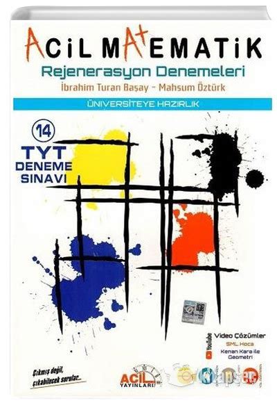 TYT Acil Matematik Rejenerasyon Denemeleri Acil Yayınları 9786056867361