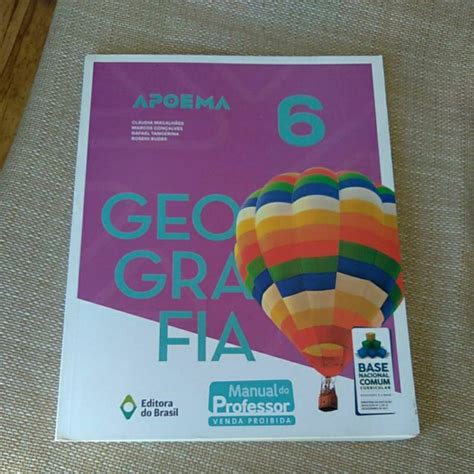 Livro De Geografia Do 6 Ano