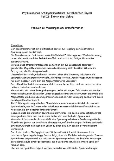 So Se Physik Protokoll Ap V Physikalisches Anf Ngerpraktikum