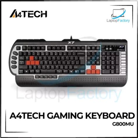 A4tech G800MU Gaming Keyboard – Laptop Factory