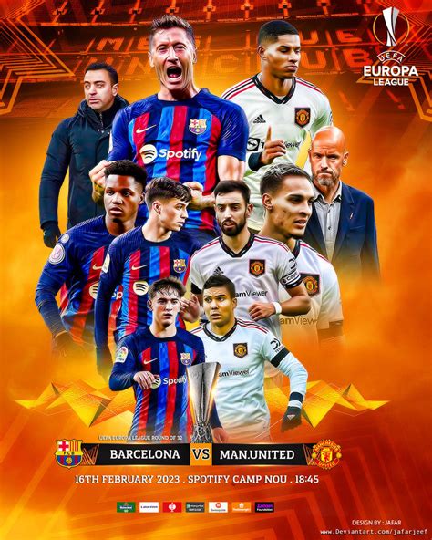 🔥 Download Fc Barcelona Manchester United Europa League By Jafarjeef On By Bgreen Fc