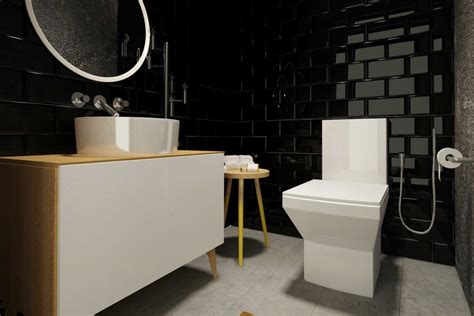 Inspirasi Dinding Kamar Mandi Keren Untuk Rumah Minimalis Anda - ARSITAG