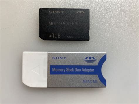 SONY Memory Stick + Adapter, Photography, Photography Accessories ...