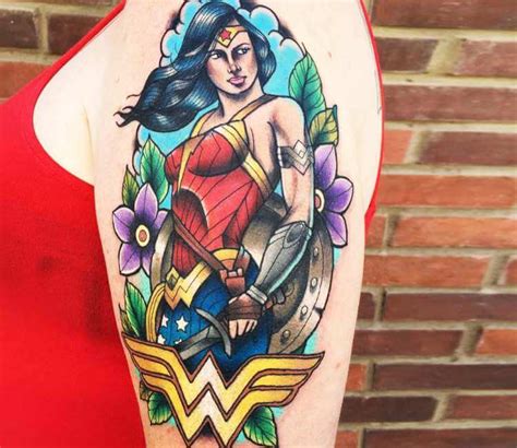 Wonder Woman tattoo by James Mullin Tattoo | Photo 25226