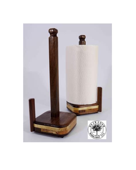 Design House Dalton Paper Towel Holder In Honey Oak 561233 The Home Depot Ph