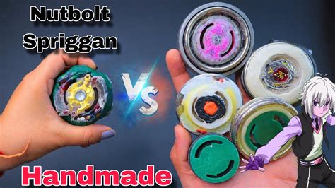 Nutbolt Spriggan Beyblade Vs All Strongest Beyblade @ibbysunil - YouTube