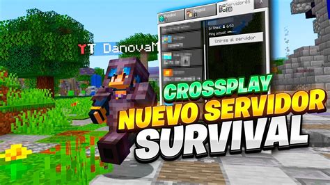 Nuevo Servidor De Minecraft Survival De Bedrock Y Java🤩servidores Para