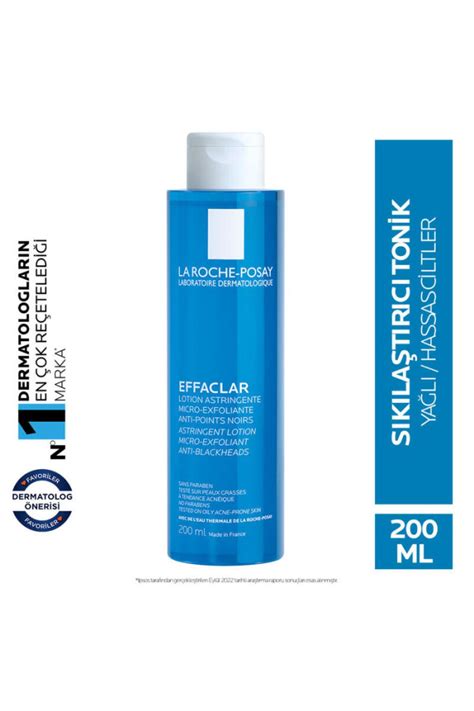 La Roche Posay - Yağlı Ciltler İçin Tonik 200ml - Effaclar Tonique ...