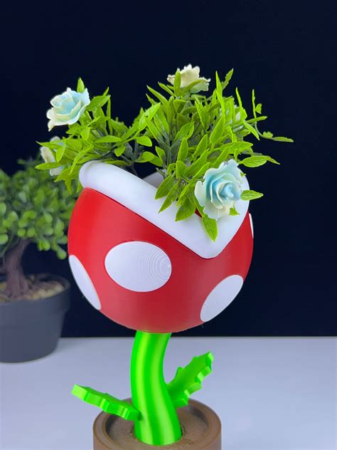Piranha Plant planter - 3D model by pressprint on Thangs
