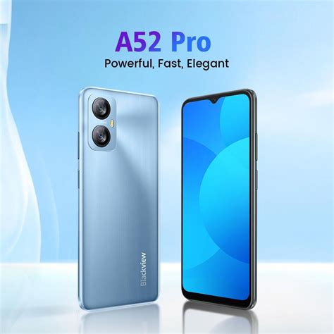 Blackview Новый смартфон A52 Pro, 4 ГБ, 128 ГБ, 6,5 дюйма, Android 13 ...