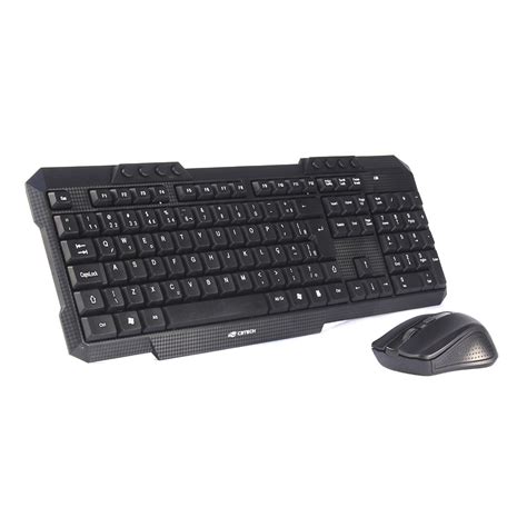 Kit Teclado Mouse Sem Fio K W Bk C Tech C Technology