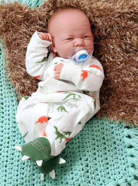 Cute Baby Boy Doll Soft Body Preemie Reborn Clothes 14 Etsy Newborn