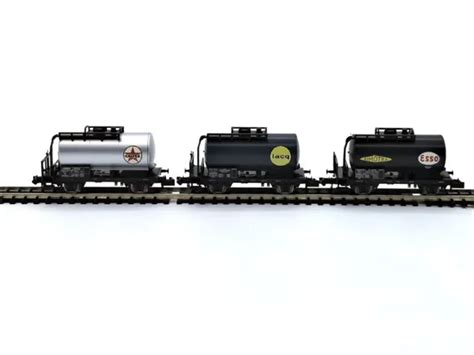 Coffret Wagons Citernes Sncf Minitrix Chelle N Eur