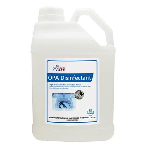 Opa (ortho-phthalaldehyde) High-Level Disinfectant for Disinfection of Endoscope - Soft ...