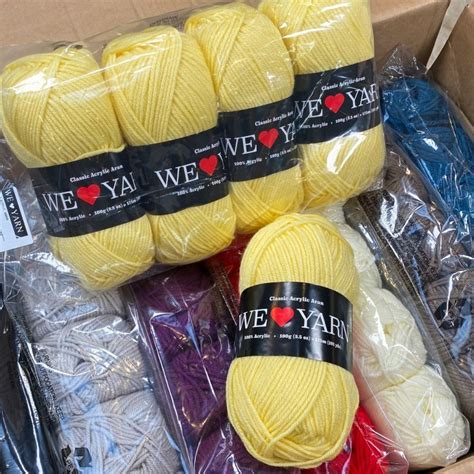 Classic Acrylic Aran Color Pack Garens We Love Yarn Hobbii Nl