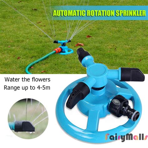 Irrigador de Jardim e Grama Giratório 3 Bicos Aspersor Shopee Brasil