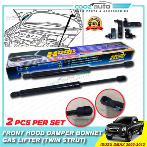 Isuzu Dmax D Max Hood Carrier Kit Front Hood Damper Bonnet