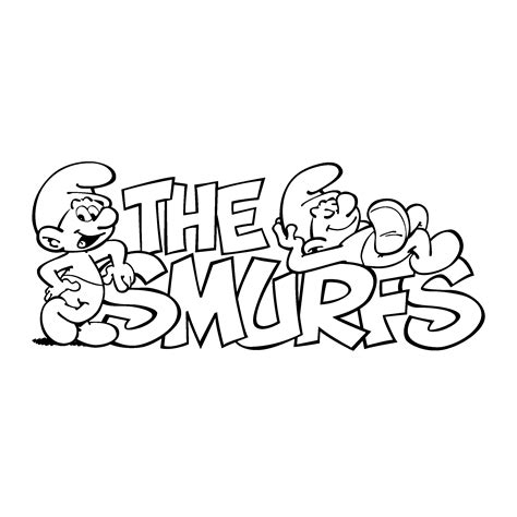 Detail Smurfs Logos Koleksi Nomer